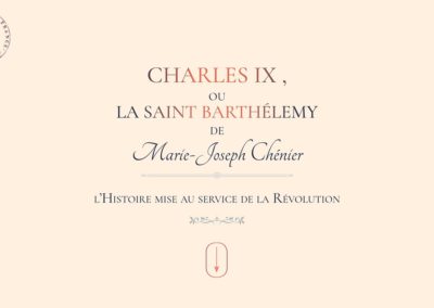 Charles IX (Comédie Française 2.0)