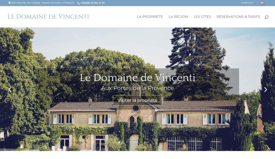Site Domaine de Vincenti